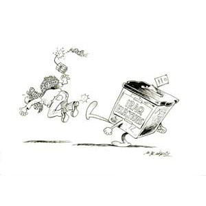 	Iraq elections, 2010, Cartoonists  & Writers  Syndicate	